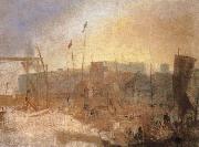 Joseph Mallord William Turner Sunrise oil painting